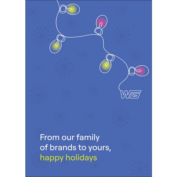 WWEX Group Lights Holiday Cards