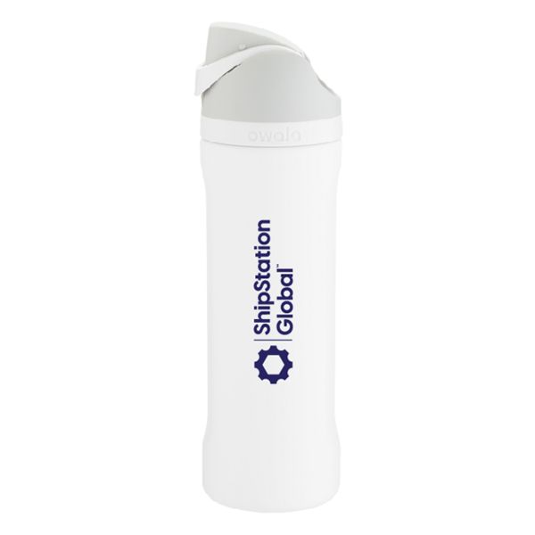 SSG 24 oz Owala Freesip Water Bottle (Shy Marshmallow)